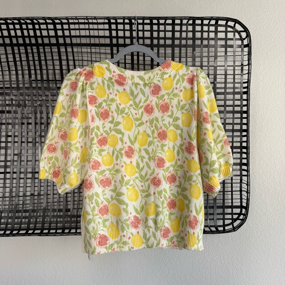 Free people isla printed cardigan lemon - Picture 8 of 8